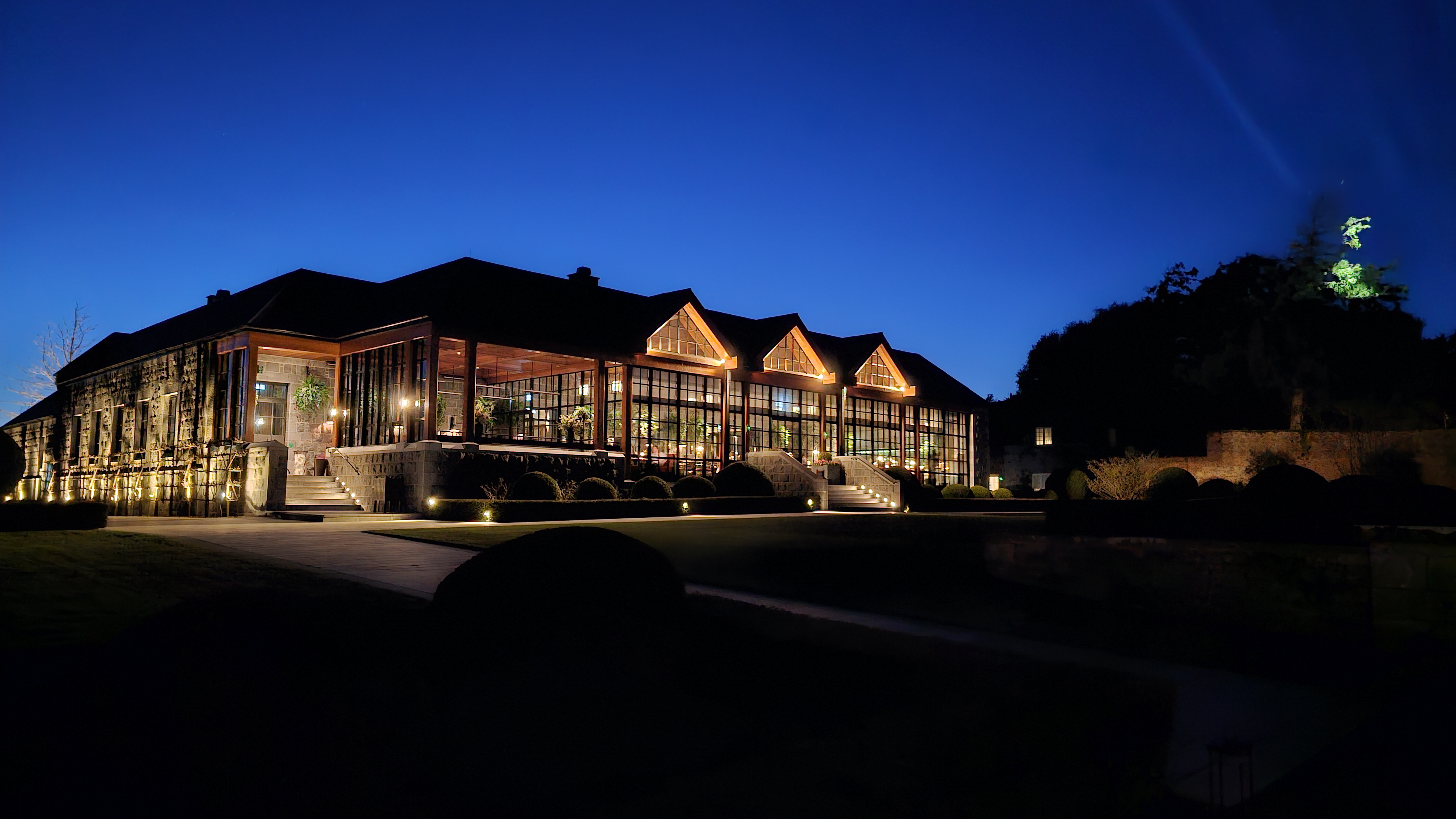 The Carriage House at dusk
